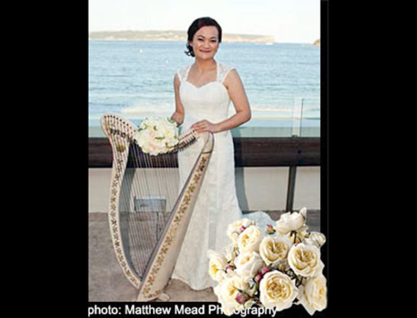 Sydney Wedding Harpist - Harp Player - Harp Music