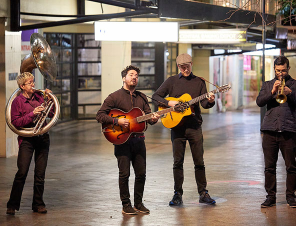 Gypsy Swing Jazz Band Sydney - Musicians Entertainers